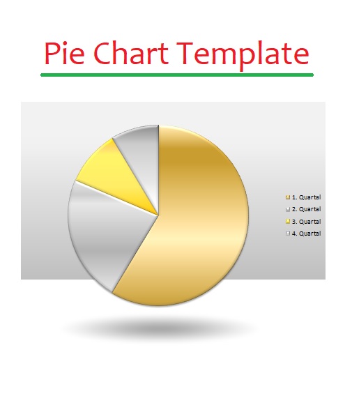 Pie Chart Template Word