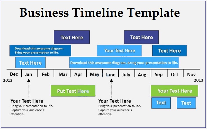 business timelines