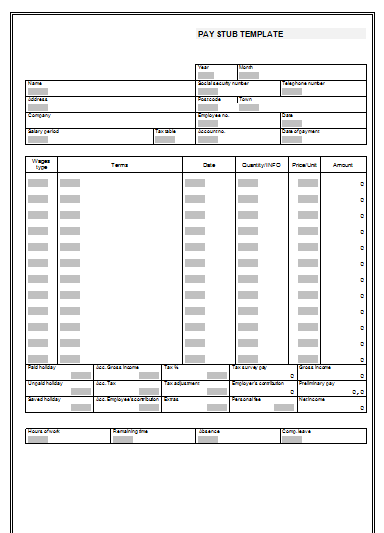 Payroll Check Template Word from www.sampleformats.org