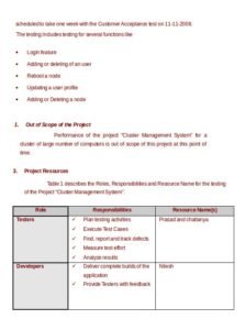 Functional Test Plan Template | Free Sample Formats