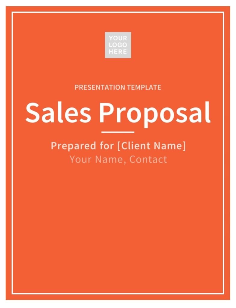 Sales Proposal Example